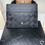 High-quality Mont Blanc Extreme 3.0 Black Leather Card Holder